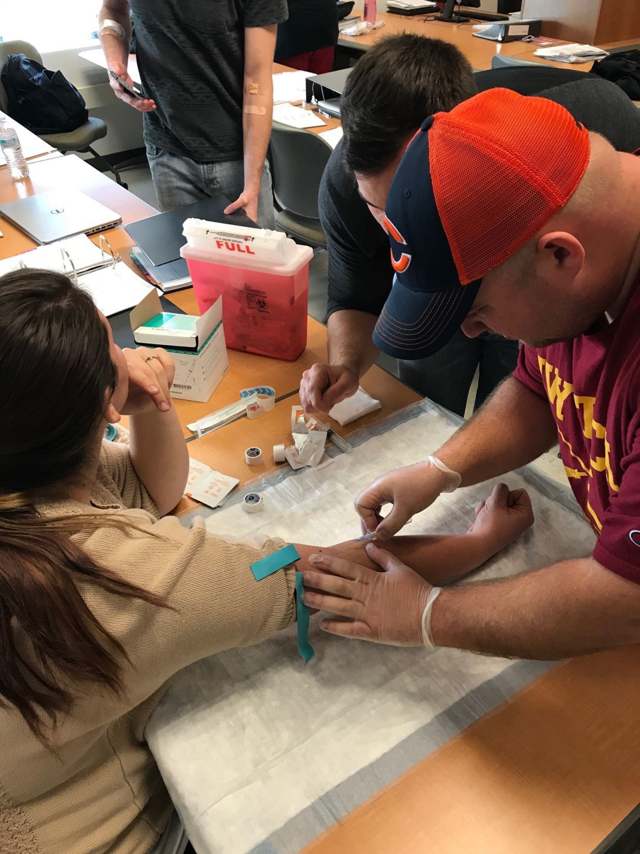 Paramedic class at Ivy Tech Community College